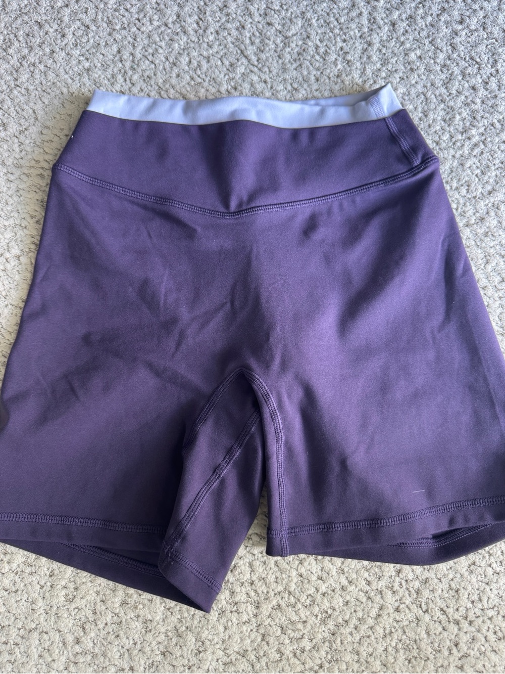 Liaison The Label sculpt shorts purple and lilac v1 stripegate - Picture 3 of 4